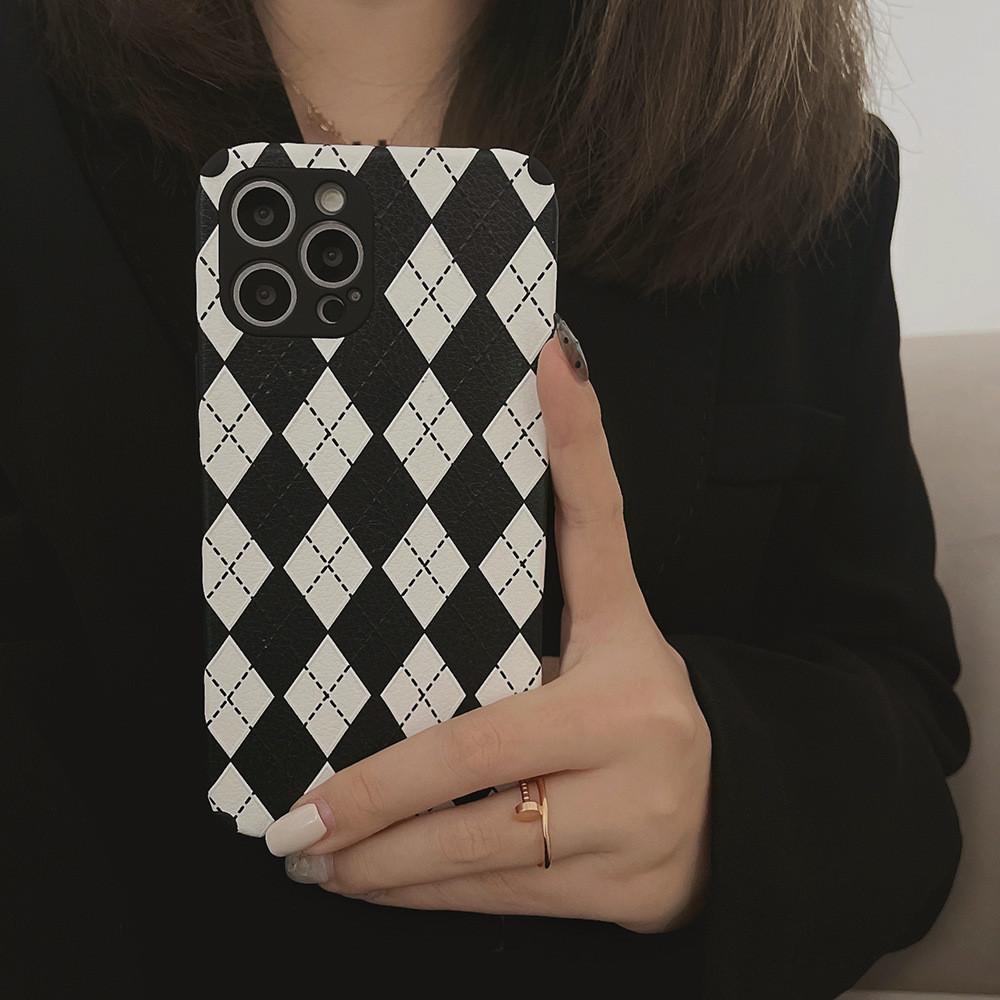 아이폰 체크 케이스 블랙 케이스 아이폰 13 프로