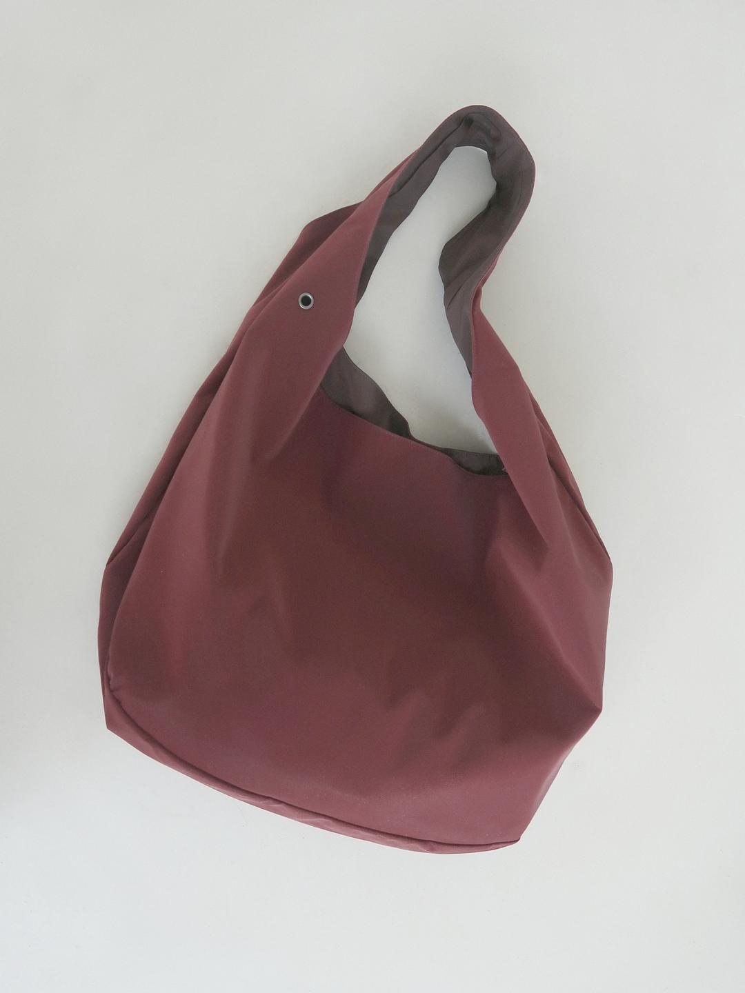 (MADE) FANNY THIRD SHOULDER BAG - DEEP RED BEAN