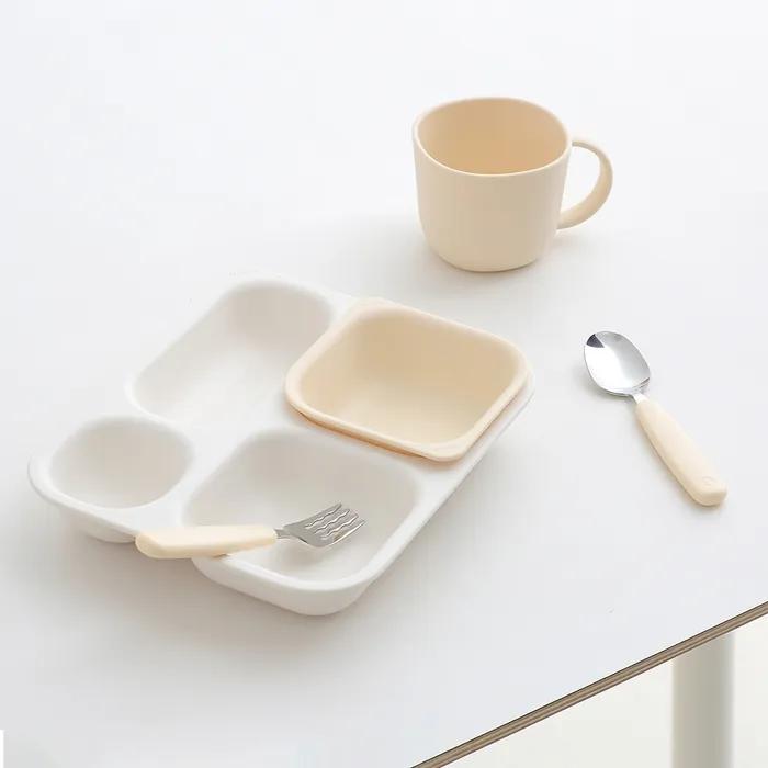 네모 에코젠 4구식판+전용 볼 SET