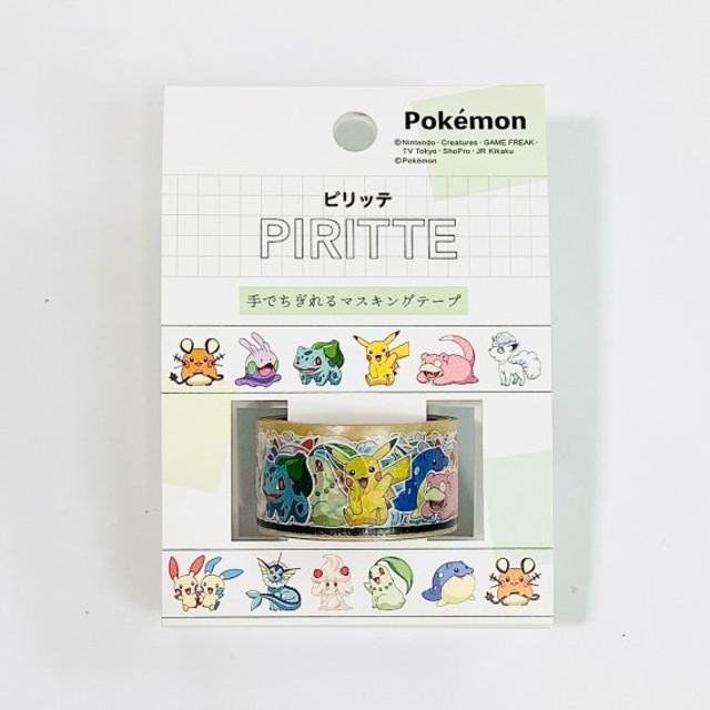 카미오재팬 PIRITTE PET테이프 포켓몬 (MIX2)