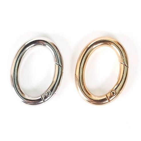 [펠트친구] 타원 오링고리(키링) [3140]/ 키링 연결 장식 가방 O링 부자재 다용도, 금색, 1개 - 수예소품 | 쿠팡