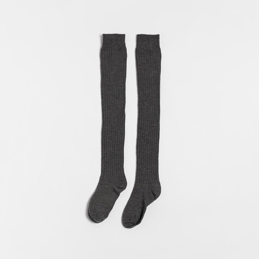 유리아 캐시미어 골지 겨울양말 니트 니삭스