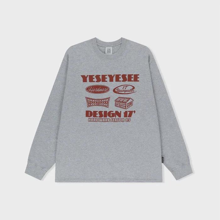 Y.E.S Hardware L/S Grey