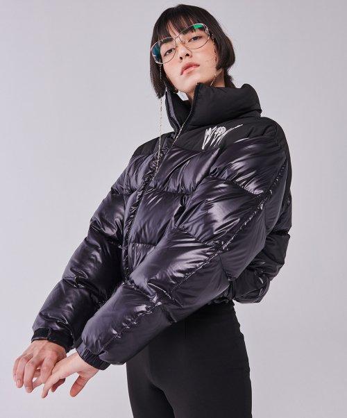 FOUR BEAUTY SHORT PADDING JACKET_BLACK