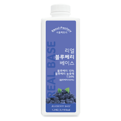 서울팩토리 리얼 블루베리 베이스, 1.2kg, 1개