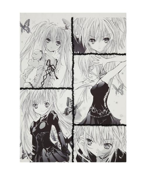 SHUGO CHARA! FABRIC CURTAIN(BLACK)