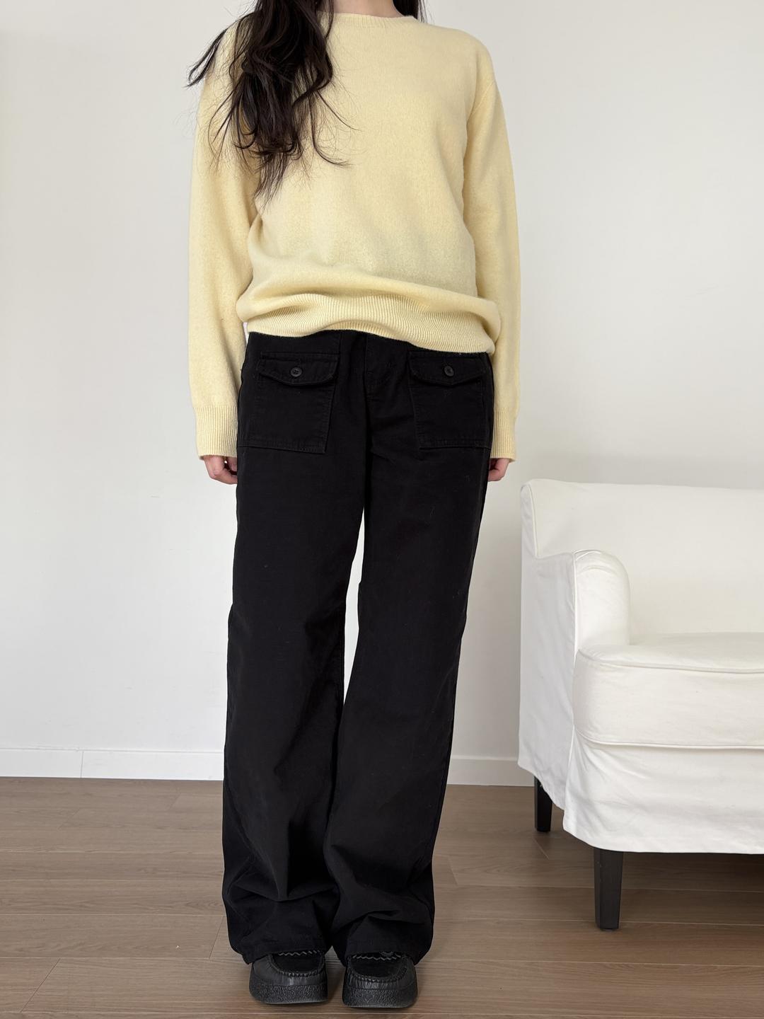 spring cotton cargo pants (2C)