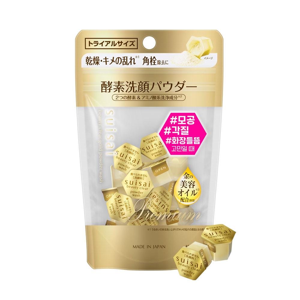 [수이사이] 뷰티 클리어 골드 파우더 워시 0.35g x 15개입