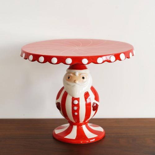 서커스 산타 케이크 플레이트