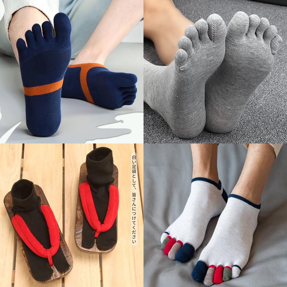 발가락에 패션을 더하다 남성 발가락양말 덧신 일본 타비양말