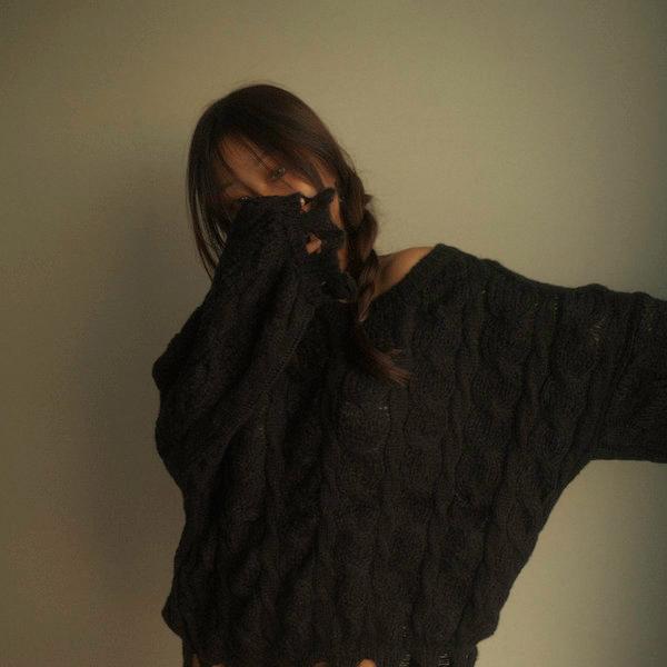 [ 19th ] Lean on me knitwear (bl)