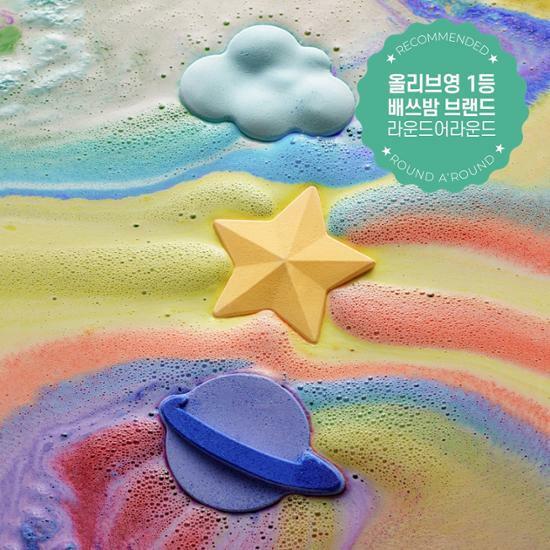 [NEW]라운드어라운드 유니버스 버블 배쓰밤 180g 3종 택 1