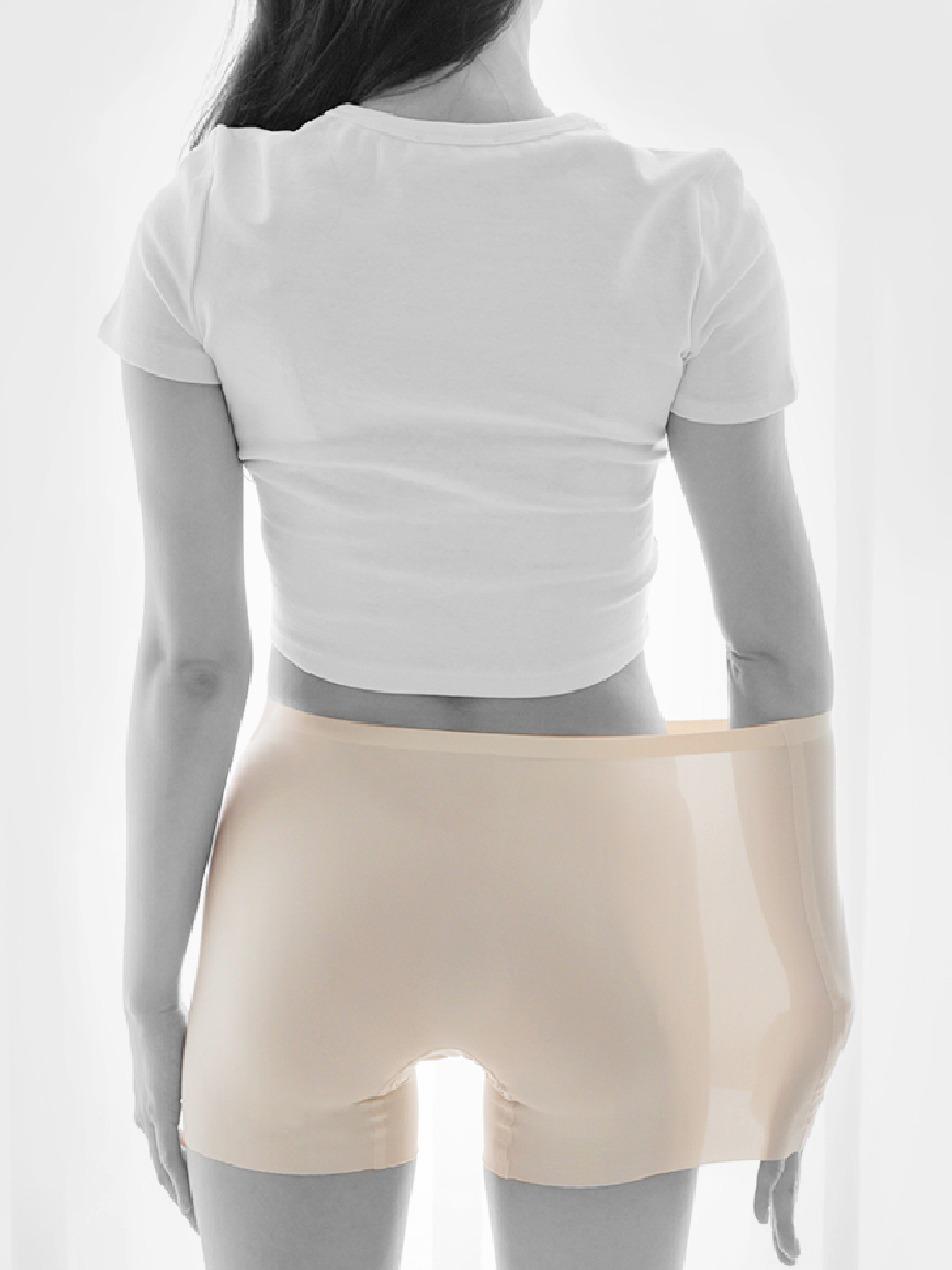 스킨이즘 여성 심리스 드로즈 네모 팬티