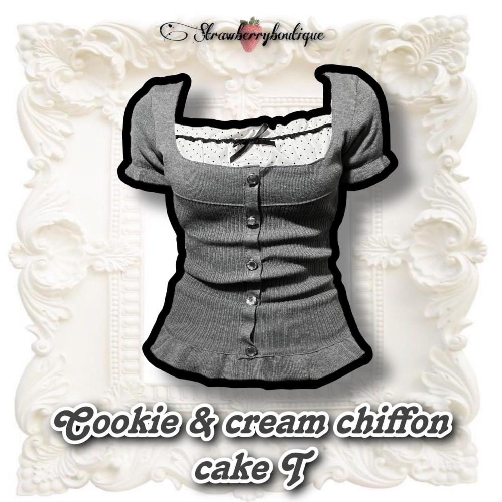 쿠앤크 쉬폰 케이크 티