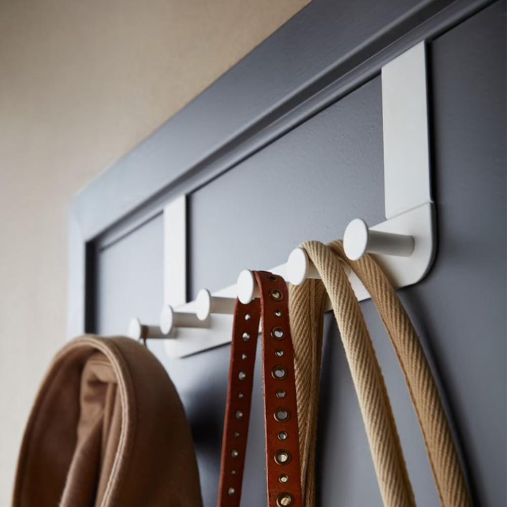 이케아 문걸이 행거 도어 문 옷걸이 방문 가방 걸이 다용도 모자 무타공 정리 화이트
