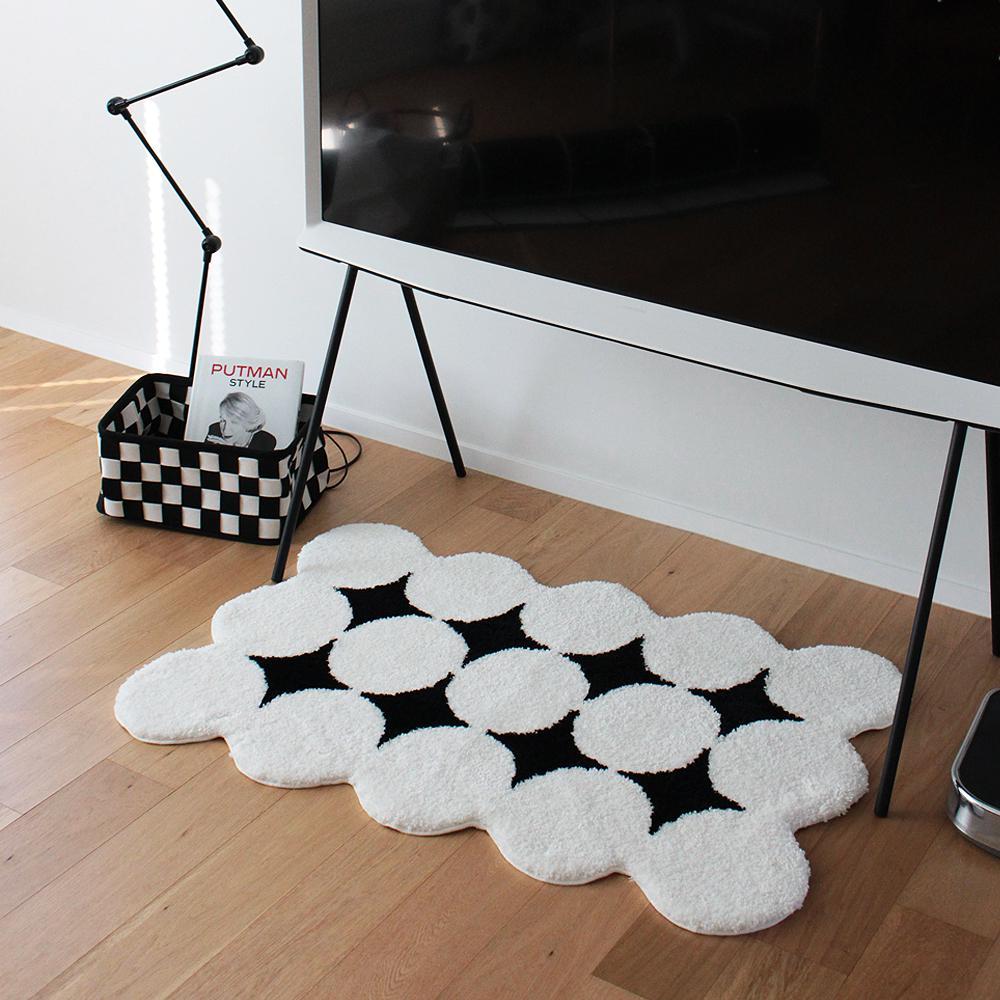 모던써클 욕실 발매트