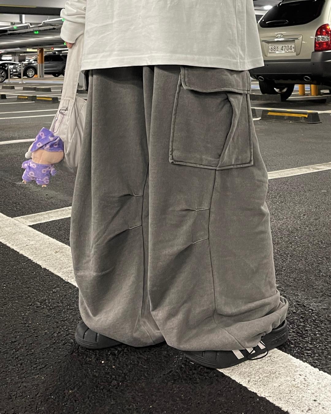 피그먼트 카고 워싱 팬츠 (2C)