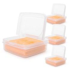 나카야 스탠딩 캐니스터 밀폐용기, 250ml, 4개