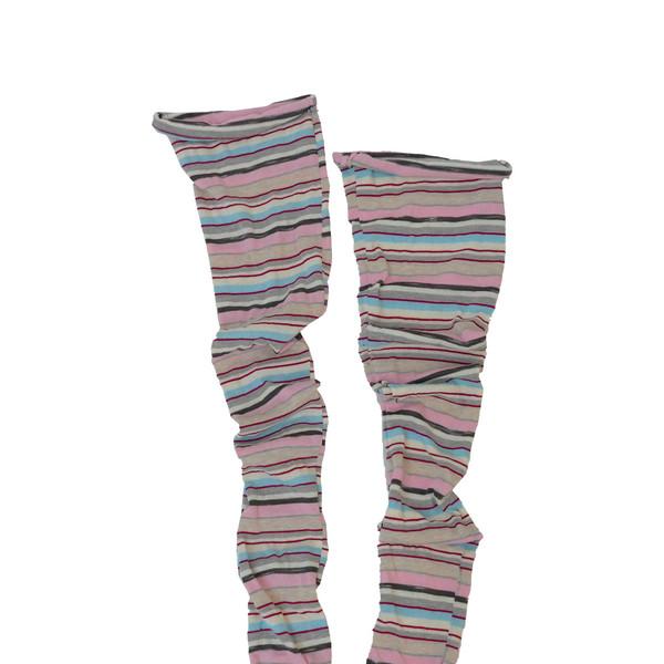 (6월16일 예약배송) multi stripe loose socks