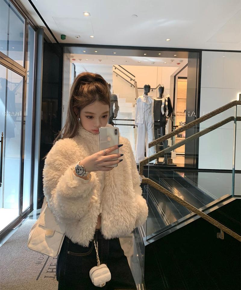 플러피 스노우볼 에코퍼 자켓