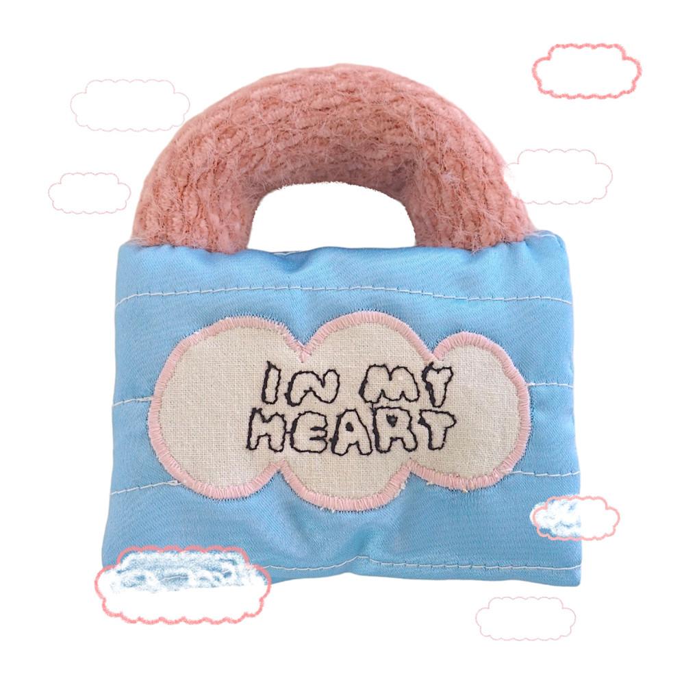 [Inmyheart] 인마이헐트 윙윙패브릭 구름 레터링 카드지갑 미니토트백 미니크로스백 숄더백