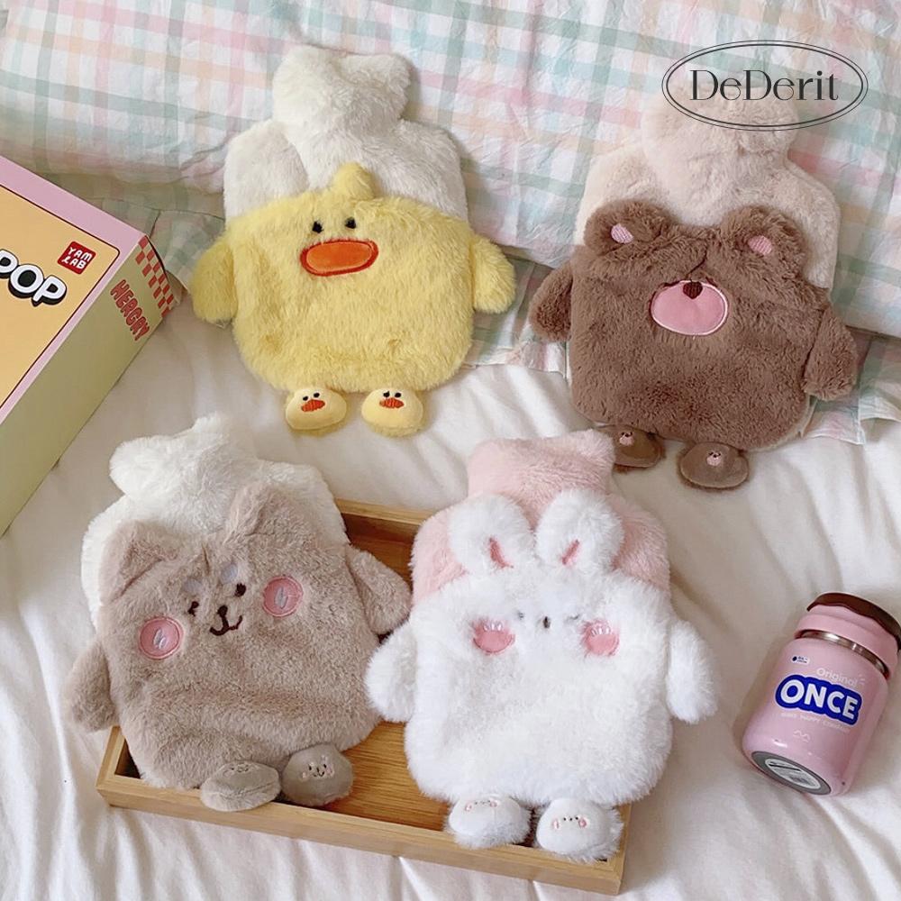 데데리트 귀여운 동물 캐릭터 휴대용 보온물주머니 탕파 핫팩 찜질팩