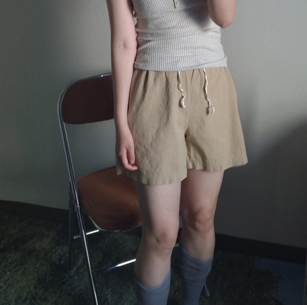 에어리 린넨 반바지 (2colors)