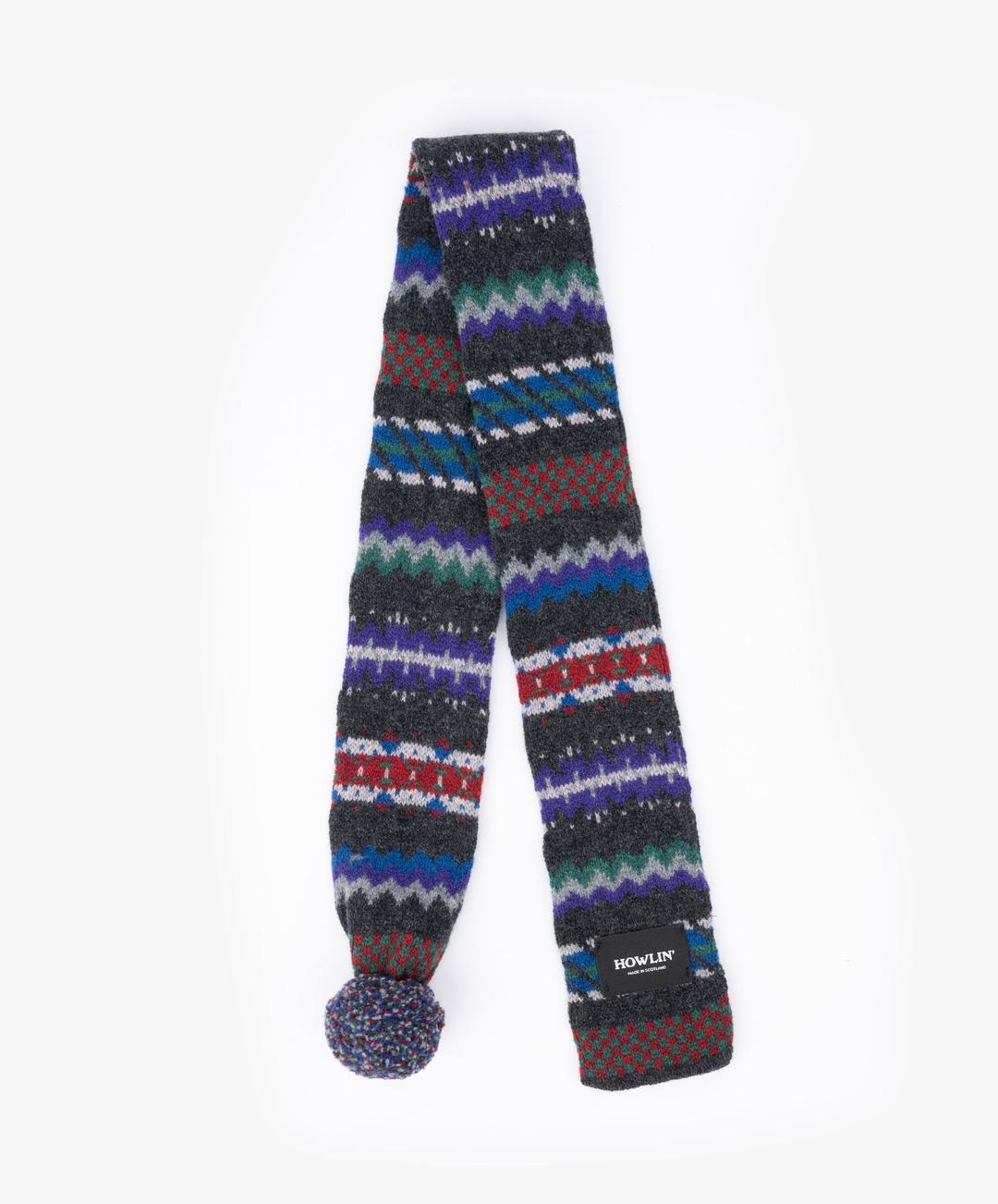 Howlin 하울린 스몰 Woolen Wonder 스카프 머플러 Charcoal