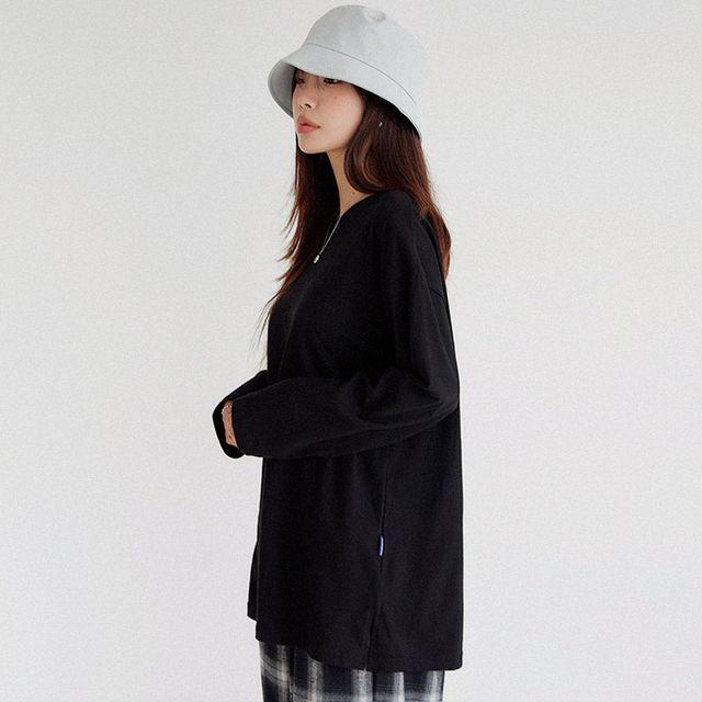 [1+1할인] 레이어드 롱 슬리브 티셔츠: 3color