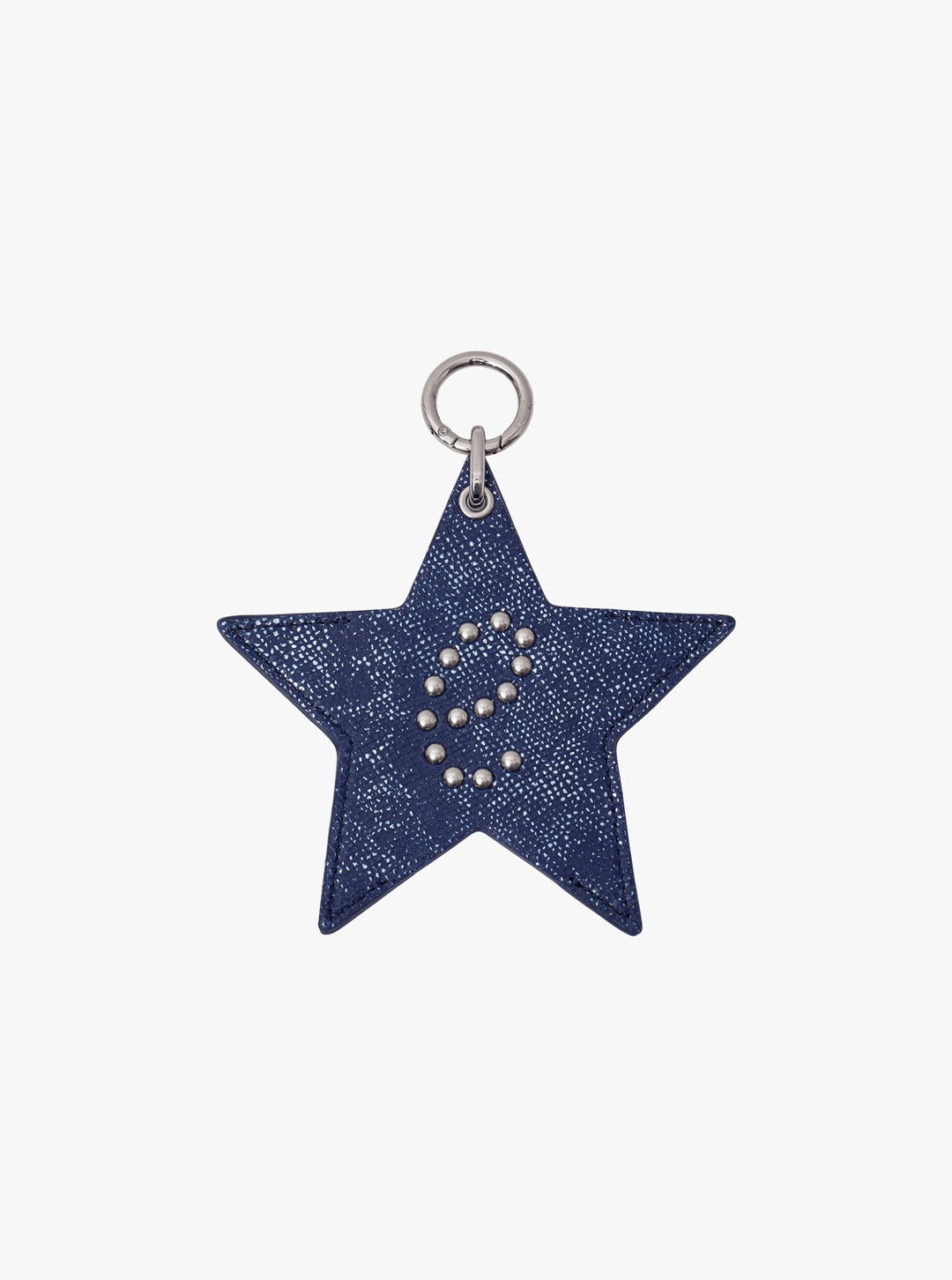 BIG STAR CARD SLOT KEYRING IN NAVY
