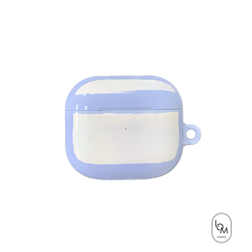 Airpods • Buds case _ Blue sketch
