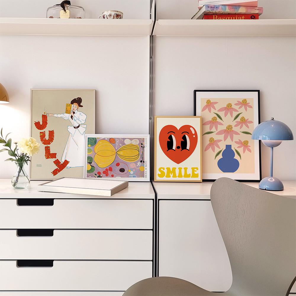 [봄의 정원] 꽃 그림액자 100종