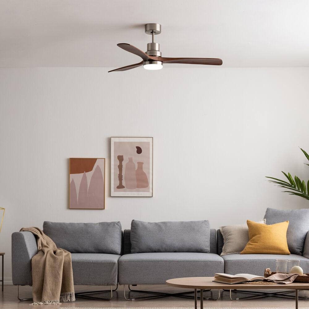 스피아노 아론 미니 107cm LED DC 우드 실링팬 SCF-SW52007L