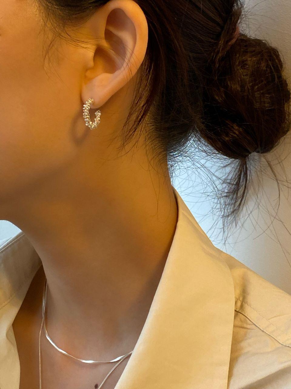 [SILVER925] Shining earrings