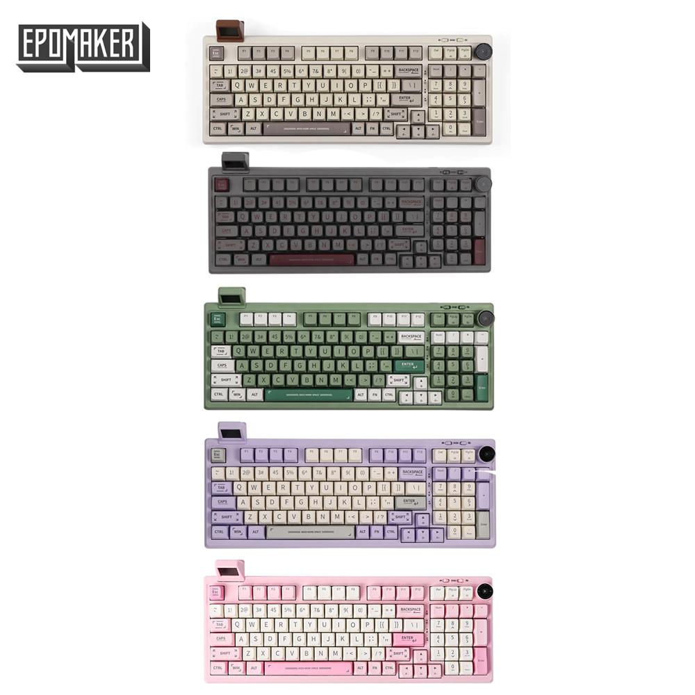 Epomaker rt100 95% 97키 Gasket Wisteria Switch 5컬러