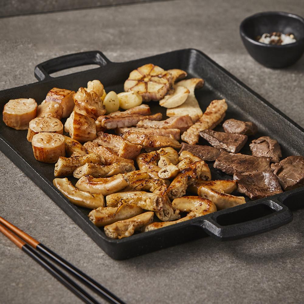 소팔 모둠세트 (소곱창 소막창 소대창 염통) 560g [원산지:상세설명에 표시]