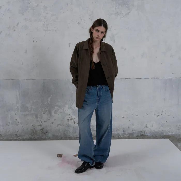 [2nd] Noir ease suede jacket
