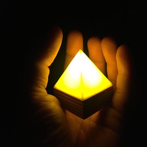 [무드 한 조각] 미니 피라미드 무드등