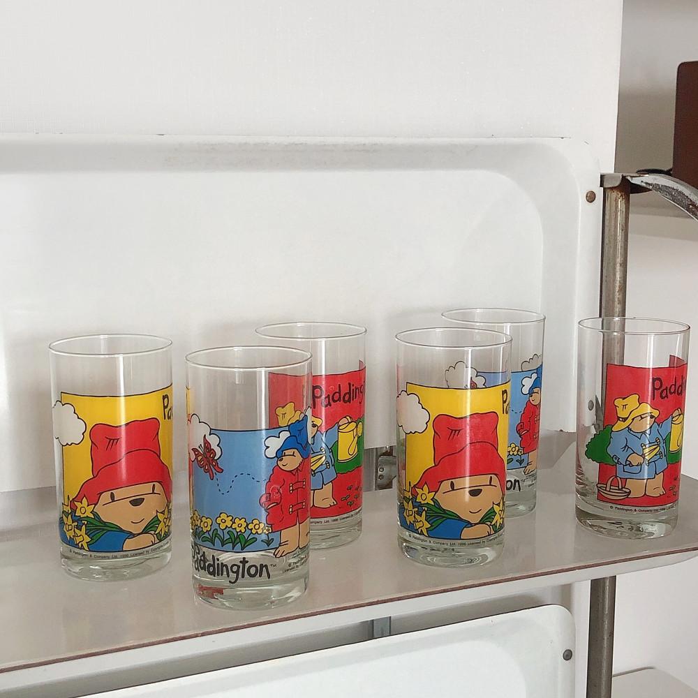 [중고] 빈티지 패딩턴 유리컵