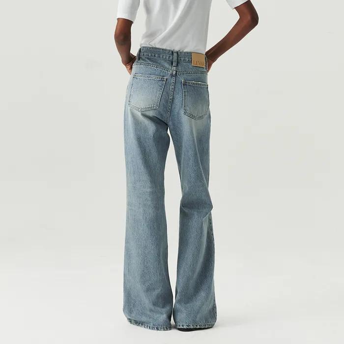 [14차][기장선택] Relaxed Boots Cut Denim - Light Blue