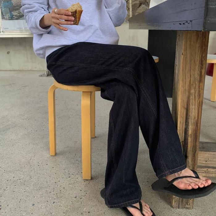 [기장선택] [2차 4/30 예약발송] Liberty denim (raw blue)