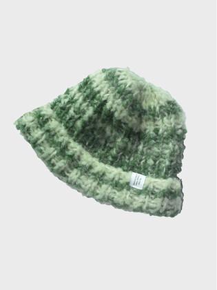 HANDMADE LUV Wool Hat (GREEN TEA)