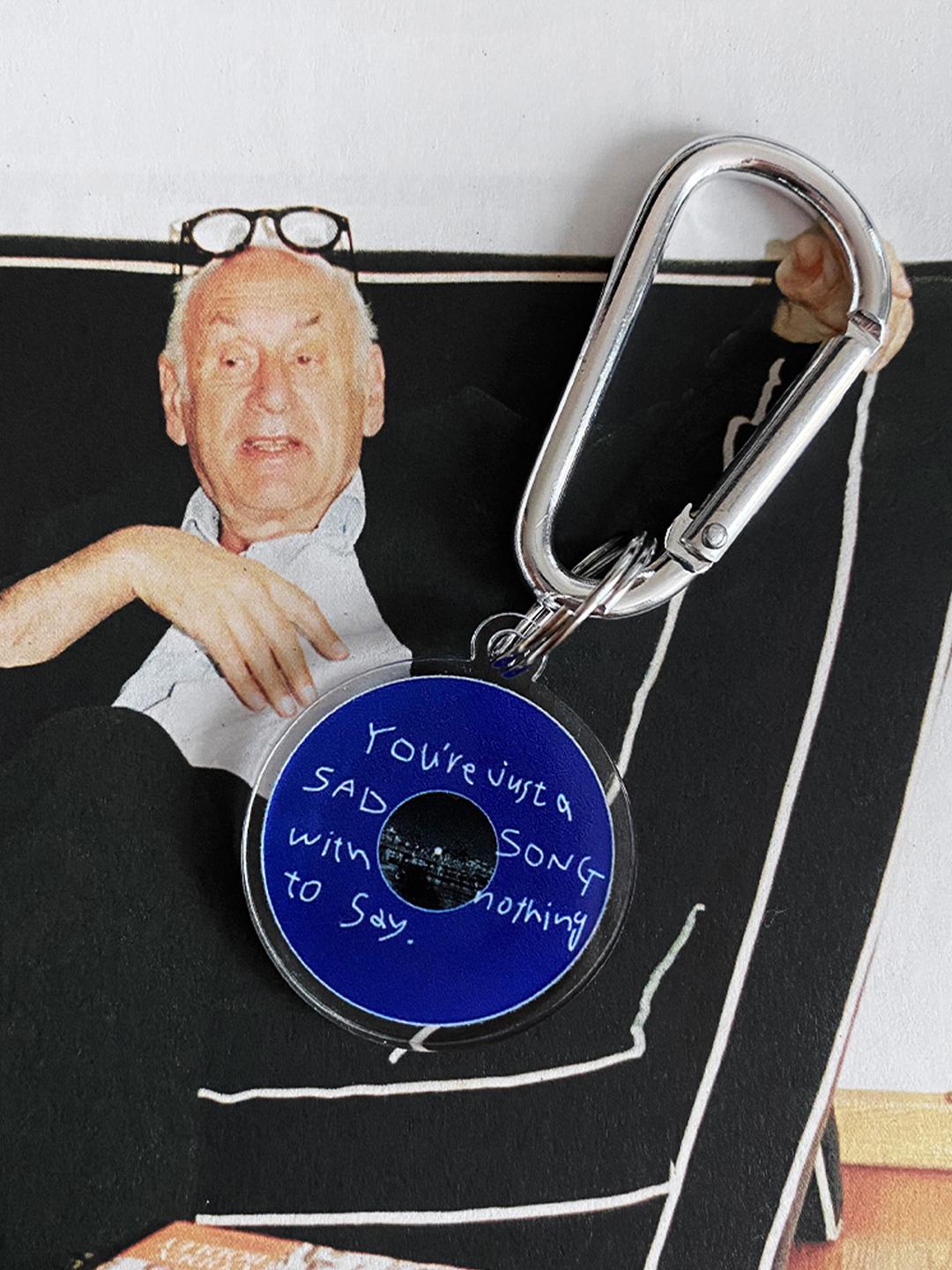 Sound is Colour! Keyring (Blue)