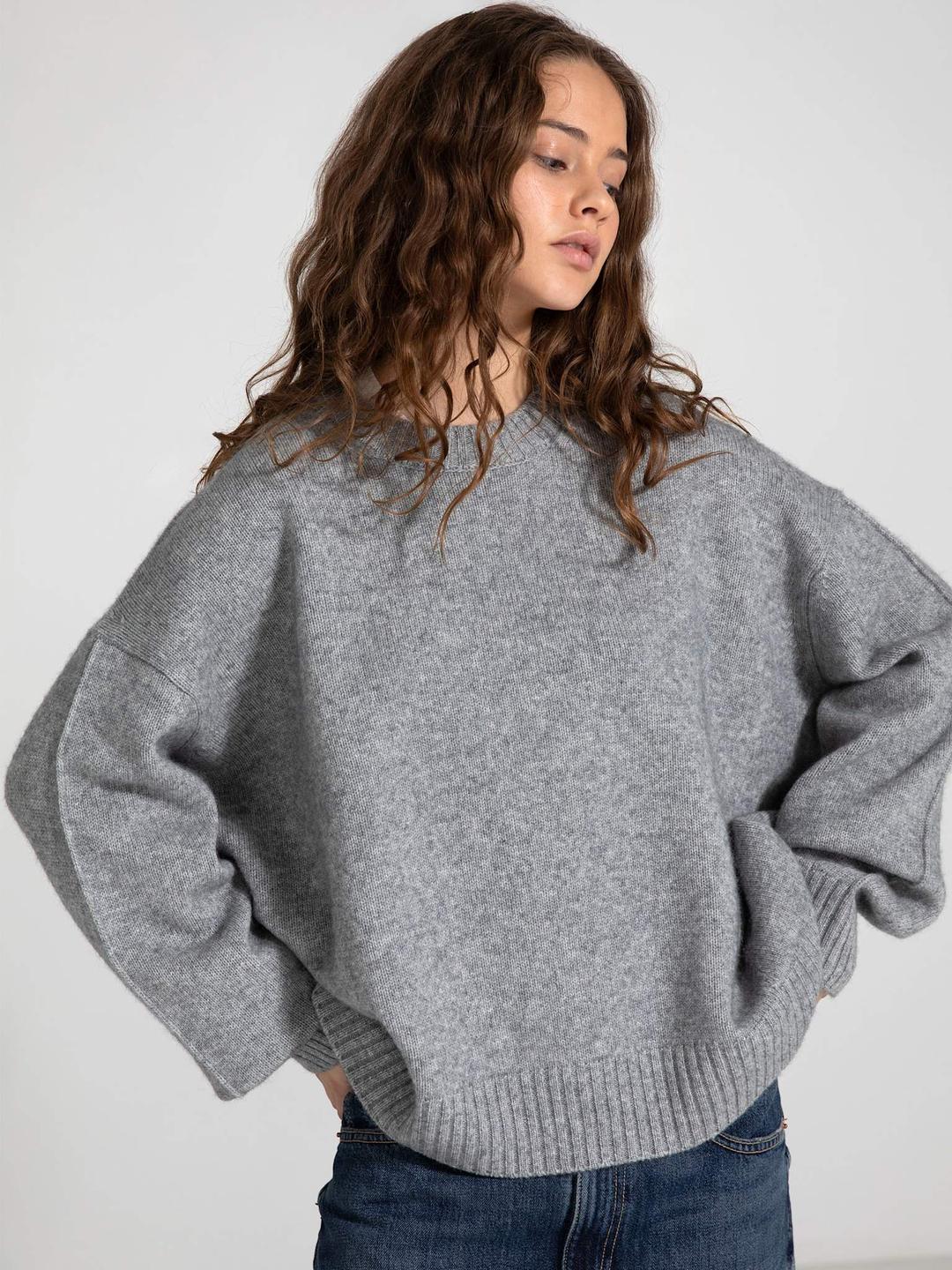 JOSE KNIT - GREY - GREY / S/M