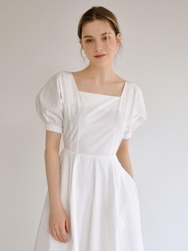 Grove square dress (ivory)