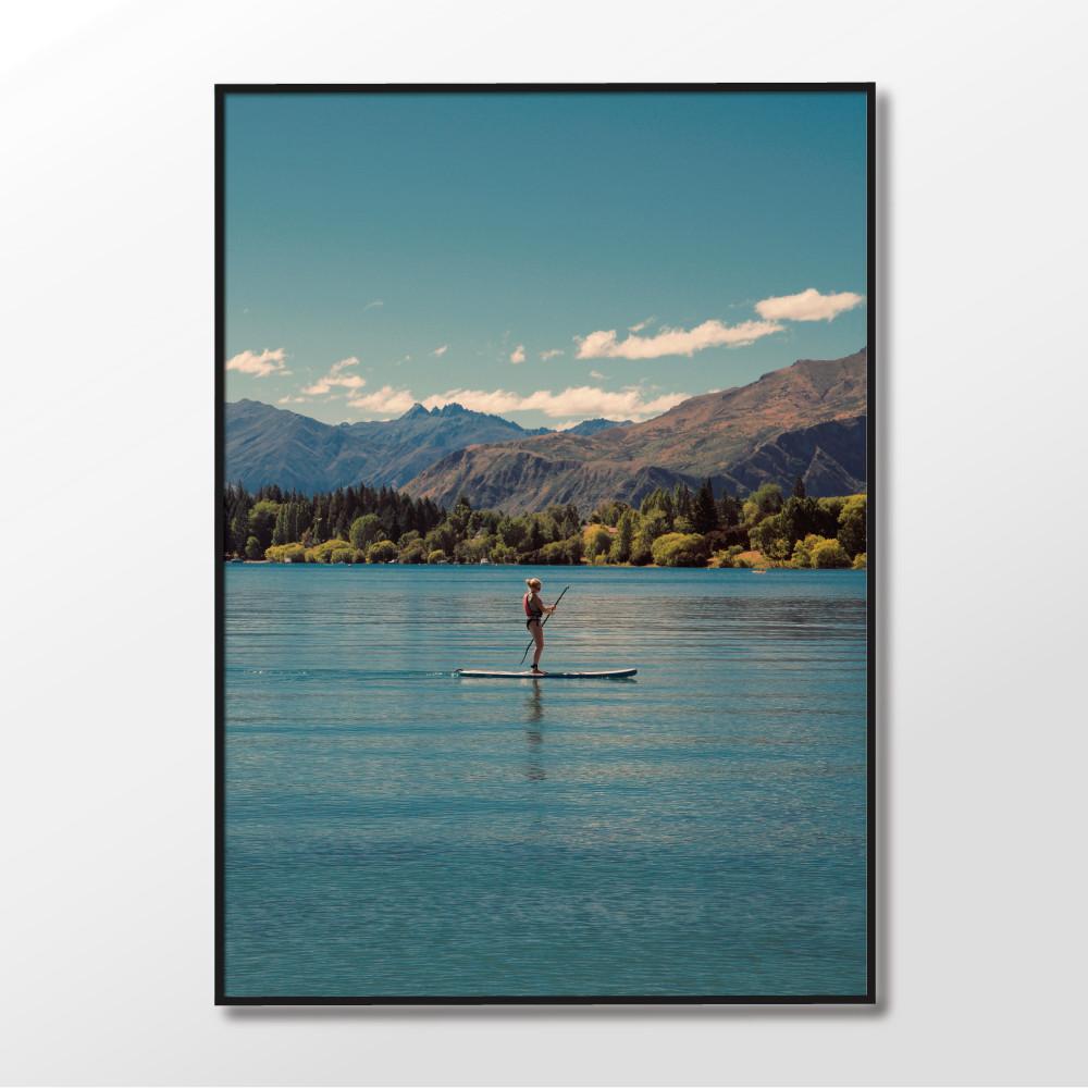 슬로우웍스 아트포스터 Land scape #5 인테리어 포스터 그림 액자