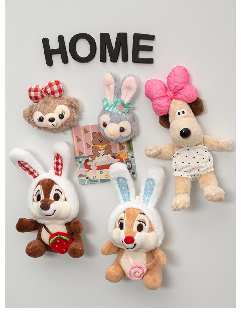 귀여운 봉제인형 냉장고 자석 장식