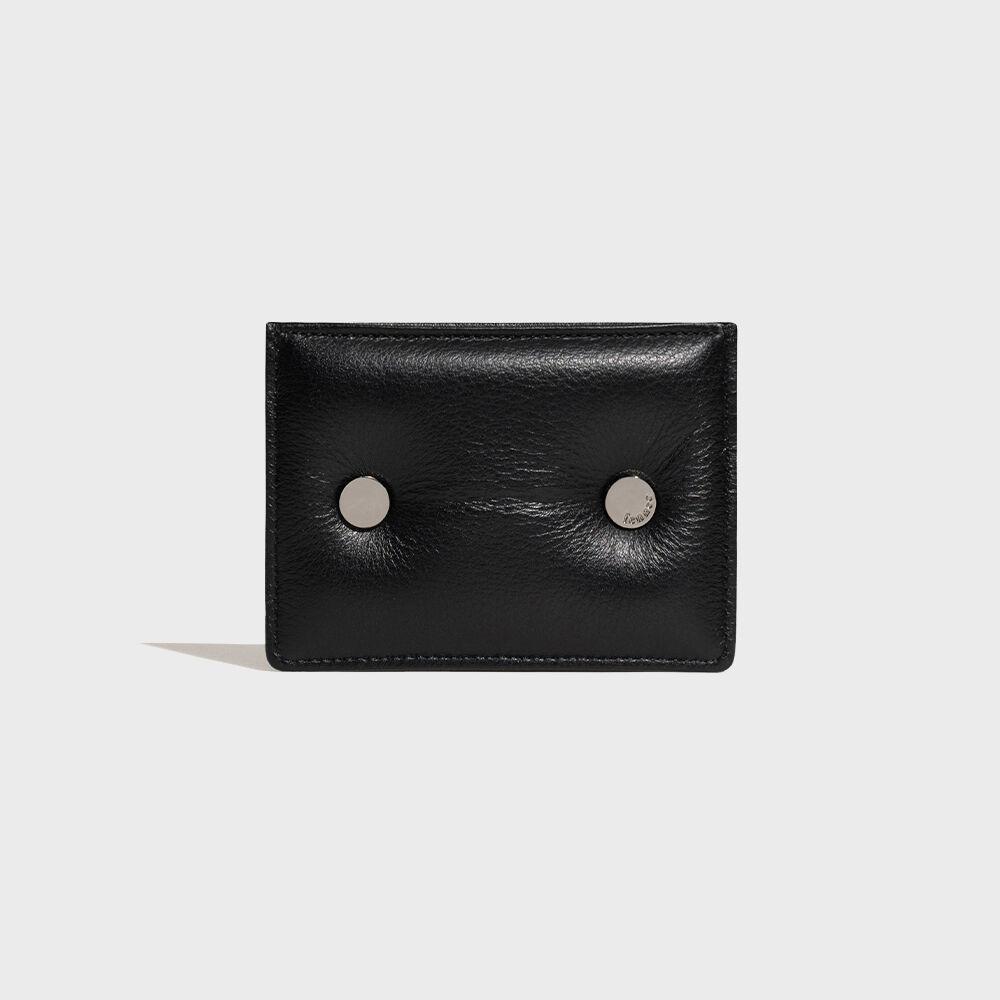 [22FW]FENNEC CIRCLE PADDING CARD SLOT - BLACK