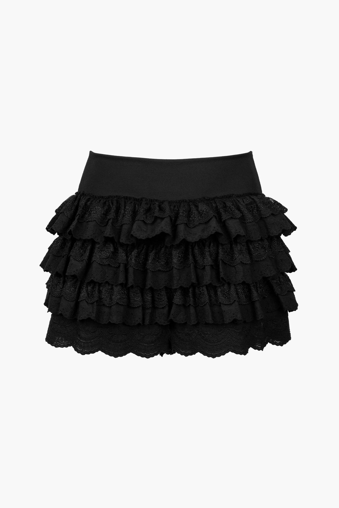 LACE TUTU PANTS SKIRT BLACK [03/07 OPEN]