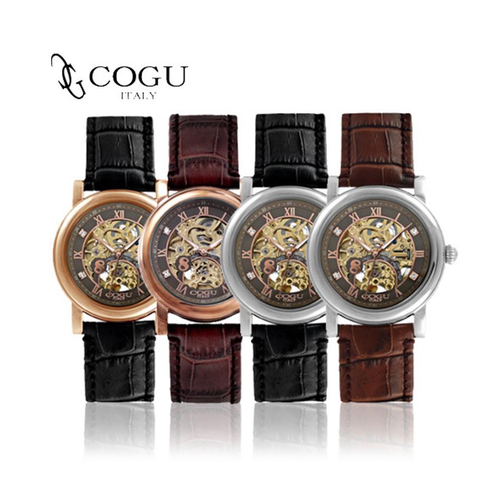 [코구 COGU] K066 (4color) 오토매틱시계 메탈시계 가죽시계 / 한국본사정품COGU / 주문폭주 / 오토메틱시계